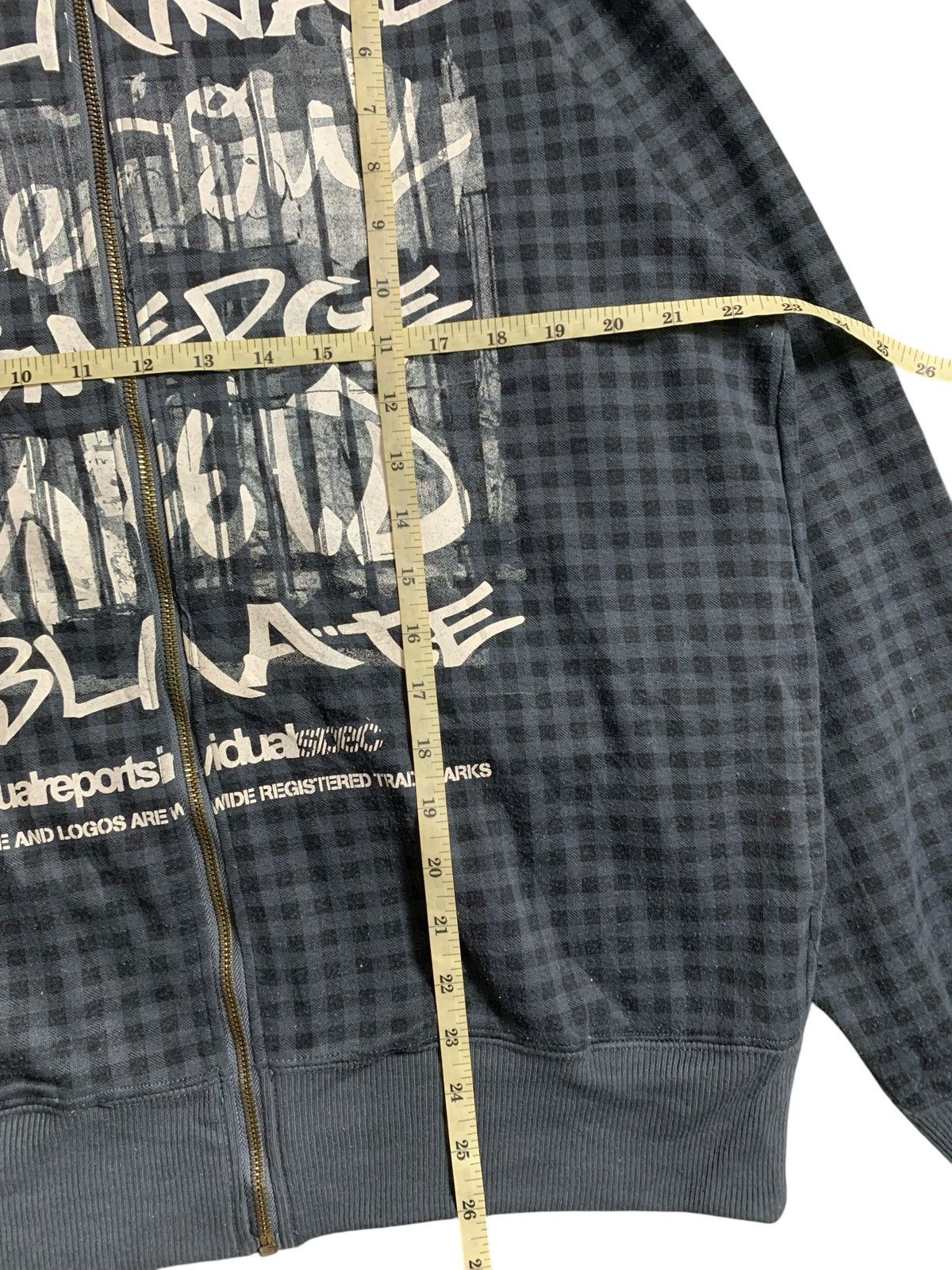 Beauty Beast B ONE SOUL FUR ZIP HOODIE POEM TARTAN IFSIX LGB JUNYA STYLE Size US L / EU 52-54 / 3 - 9 Thumbnail