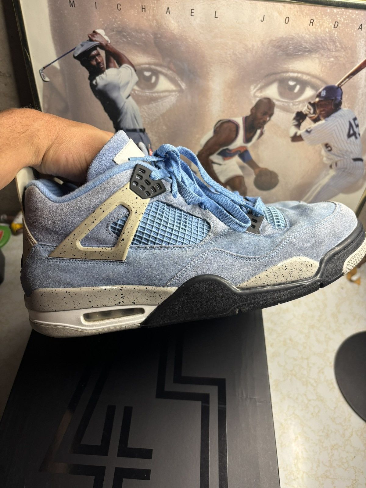 Jordan Brand Jordan Retro 4 “UNC” Size US 13 / EU 46 - 1 Thumbnail