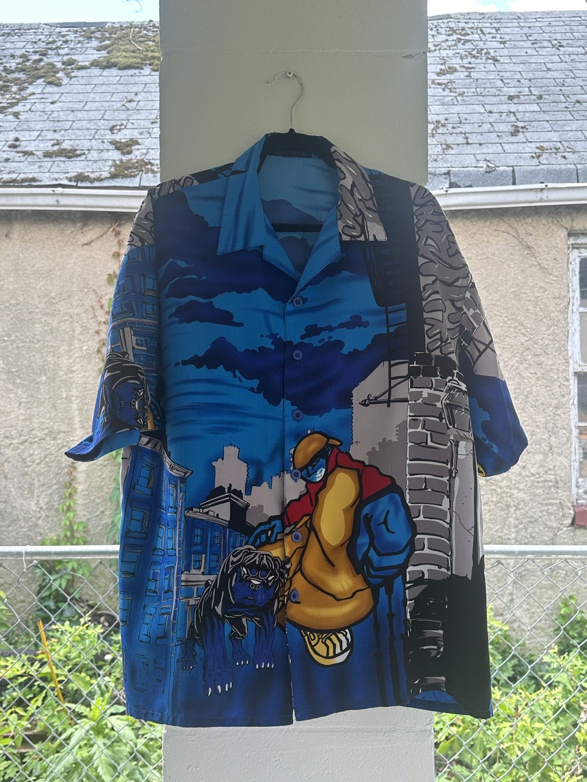 Other Street art AOP button up shirt Size US L / EU 52-54 / 3 - 1 Thumbnail