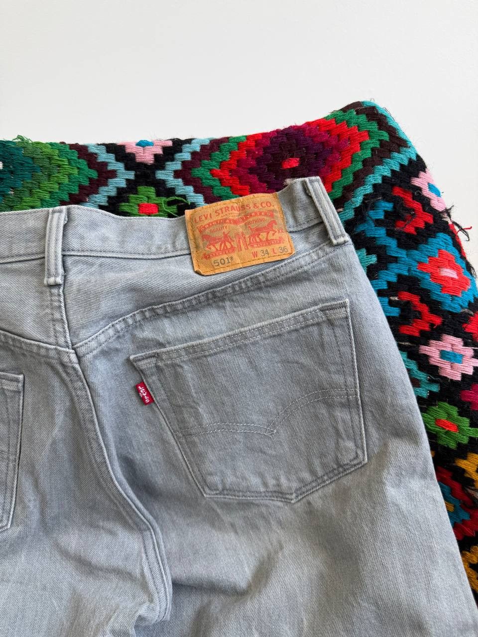 Hysteric Glamour Vintage Hysteric Glamour Style Baggy Washed Jeans Y2K Size US 34 / EU 50 - 6 Thumbnail