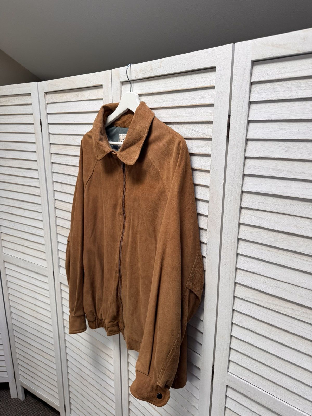 Vintage Men’s Vintage Bomber Leather ABERDEEN Size US L / EU 52-54 / 3 - 6 Thumbnail