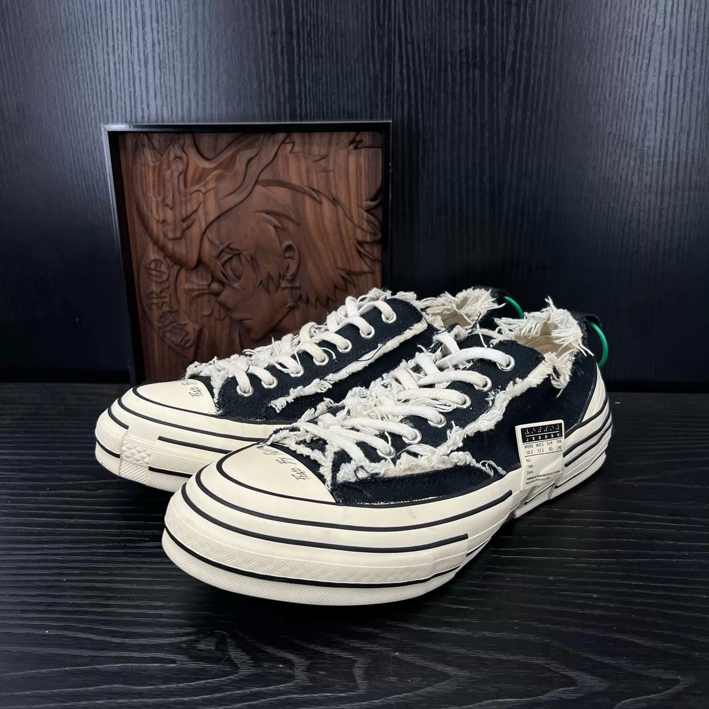 Other Wu Jianhao black white shoes size 45 original box Size US 10.5 / EU 43-44 - 1 Thumbnail