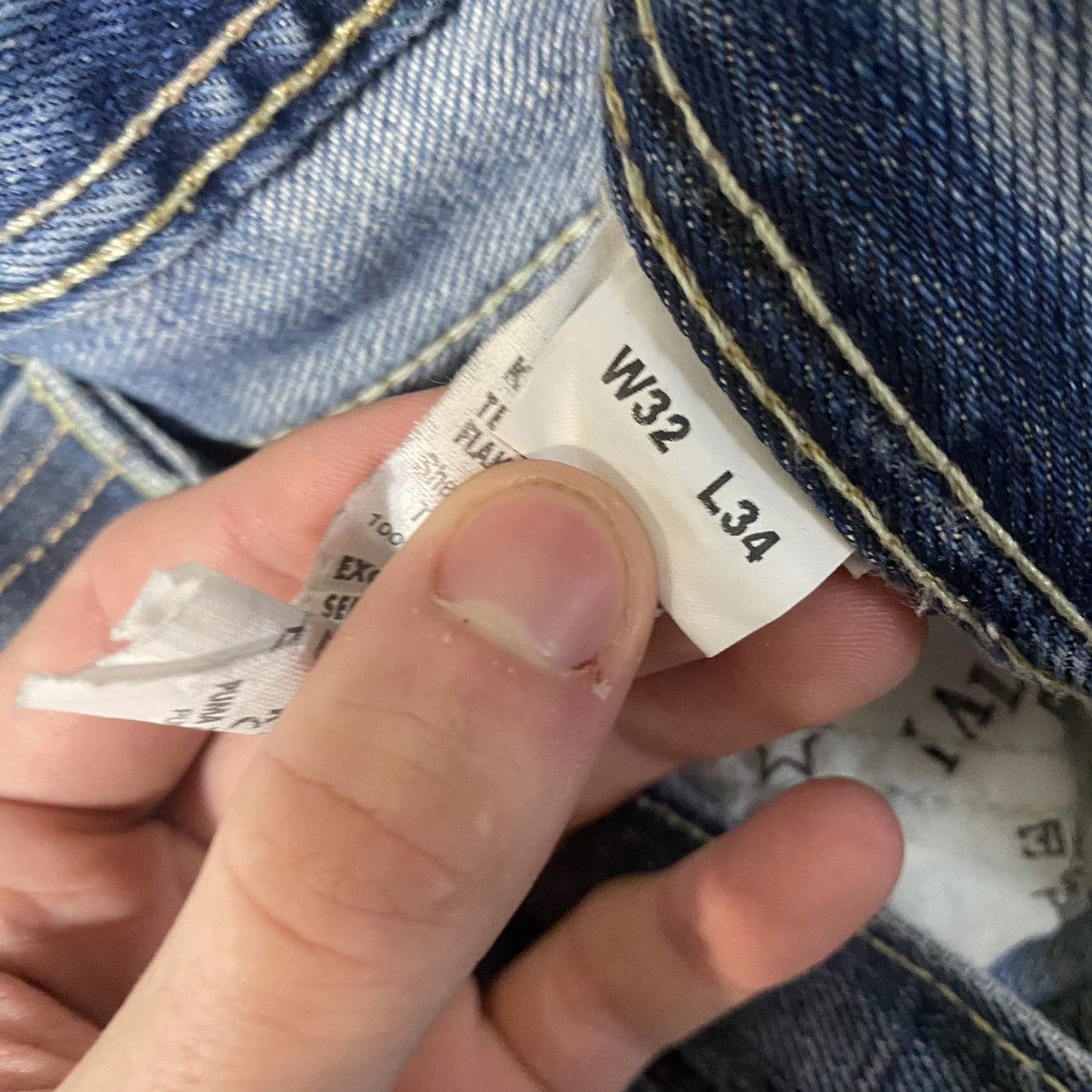 Evisu Evisu puma Jeans Vintage Y2K Size US 34 / EU 50 - 12 Thumbnail