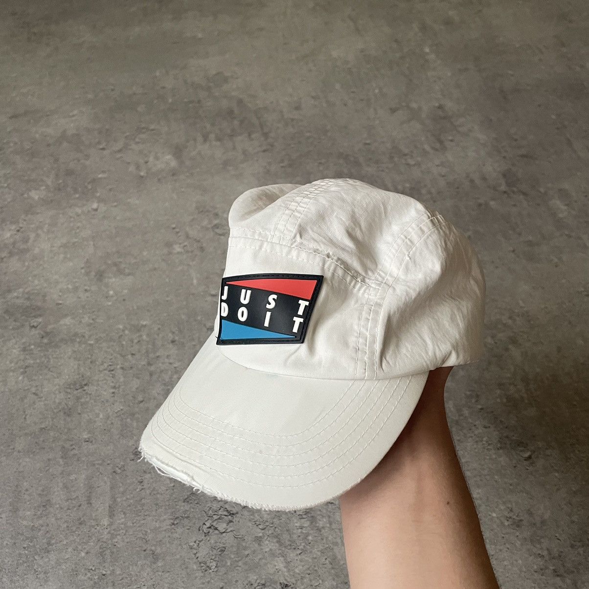 Nike × Vintage Vintage 90s Nike Just Do It 5 Panel Cap Size ONE SIZE - 1 Thumbnail