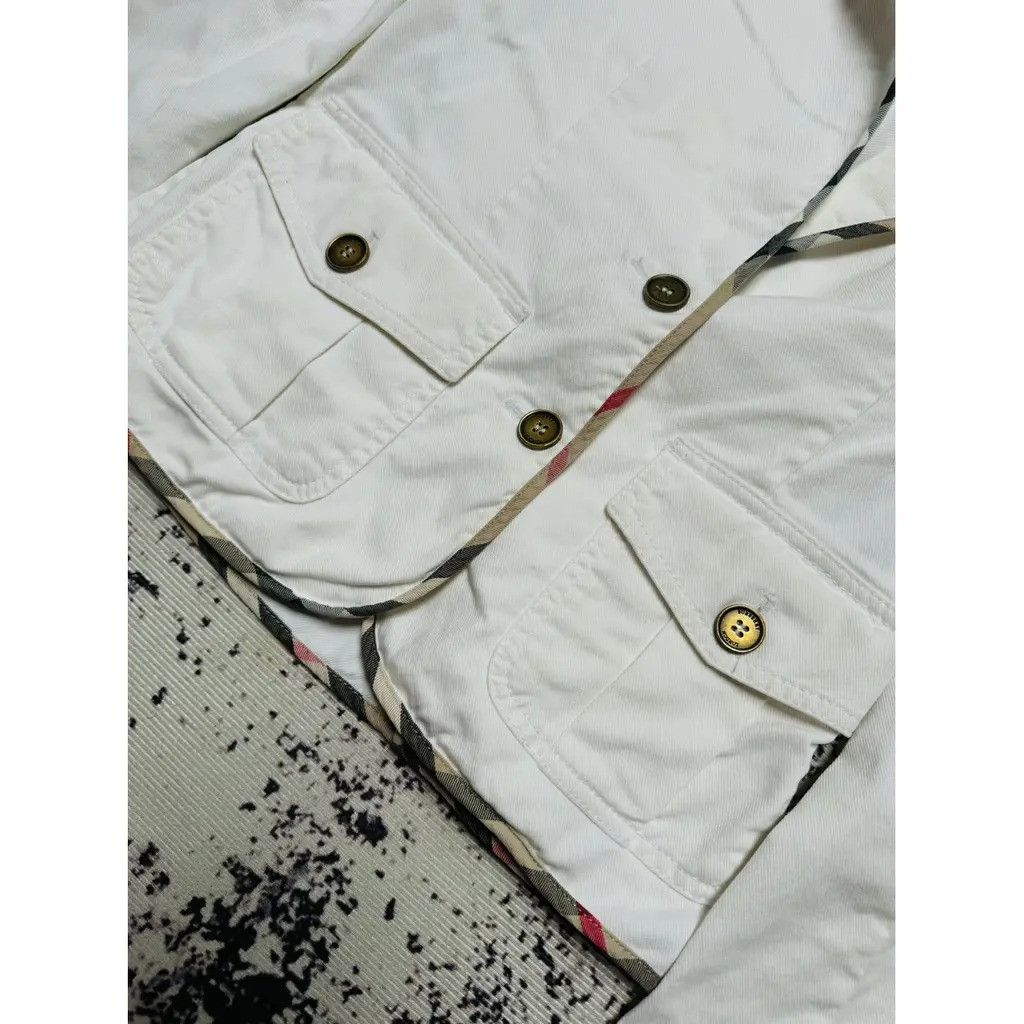 Burberry Burberry Suit Jacket with pattern Size: UK 8 Size S / US 4 / IT 40 - 5 Thumbnail