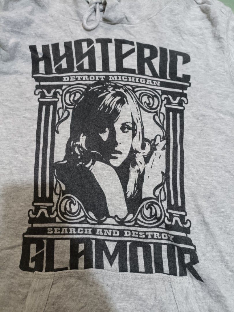 Hysteric Glamour Hysteric glamour hoodie grey detroid Size US S / EU 44-46 / 1 - 5 Thumbnail