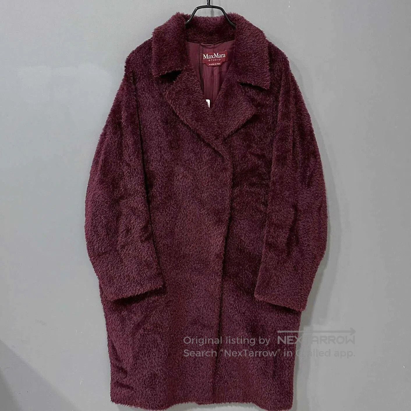 Max Mara MaxMara Alpaca Wool Long Coat. Size M / US 6-8 / IT 42-44 - 1 Thumbnail