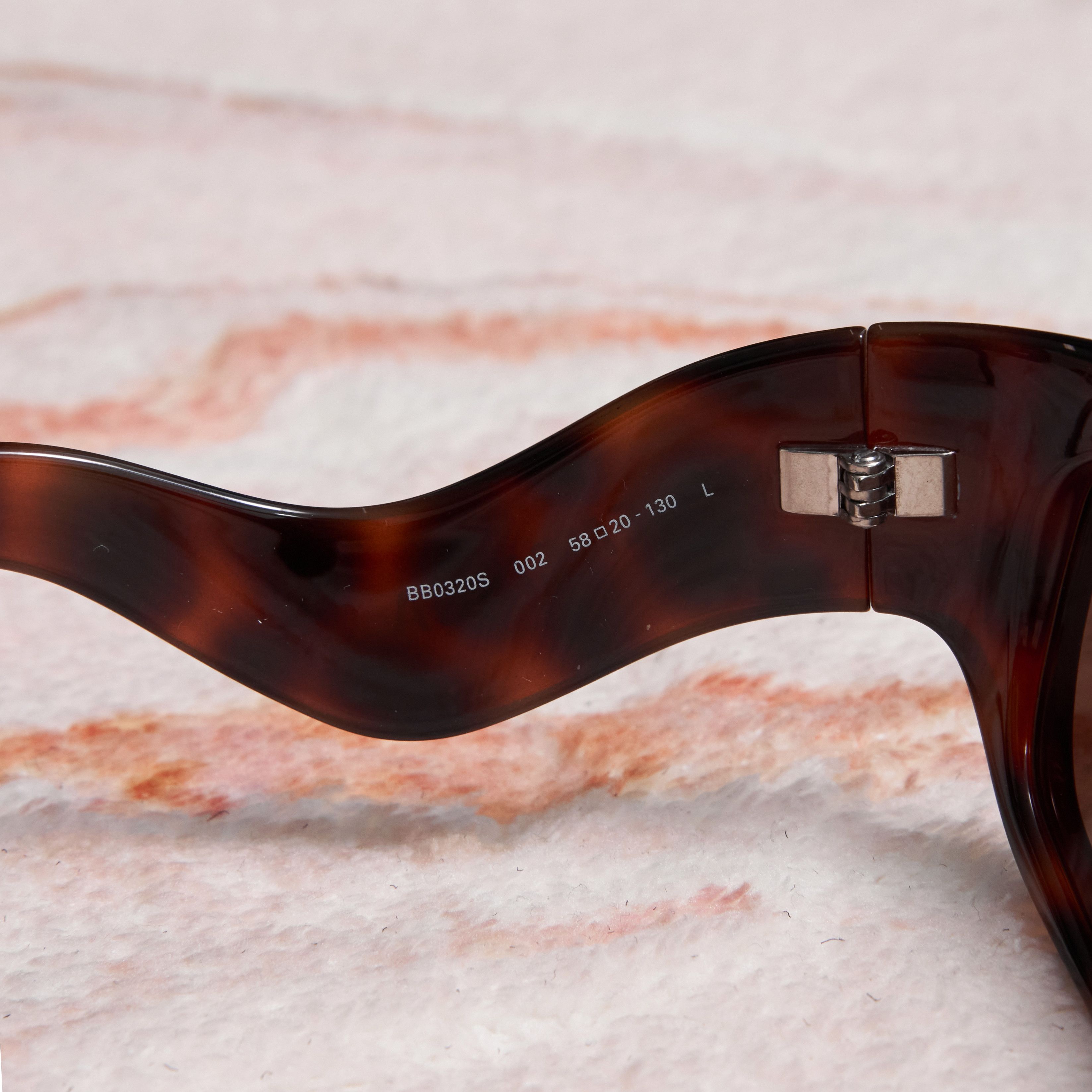 Balenciaga BALENCIAGA BB0320S 002 Sunglasses BROWN Size ONE SIZE - 8 Thumbnail
