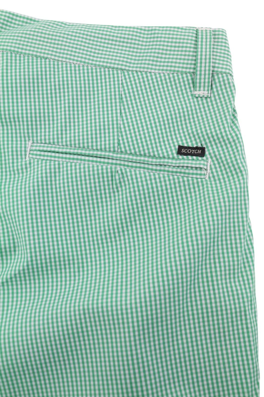 Scotch & Soda ~W30 Green Patterned Turn-Up Zip Fly Beach 84276 Size US 30 / EU 46 - 5 Thumbnail