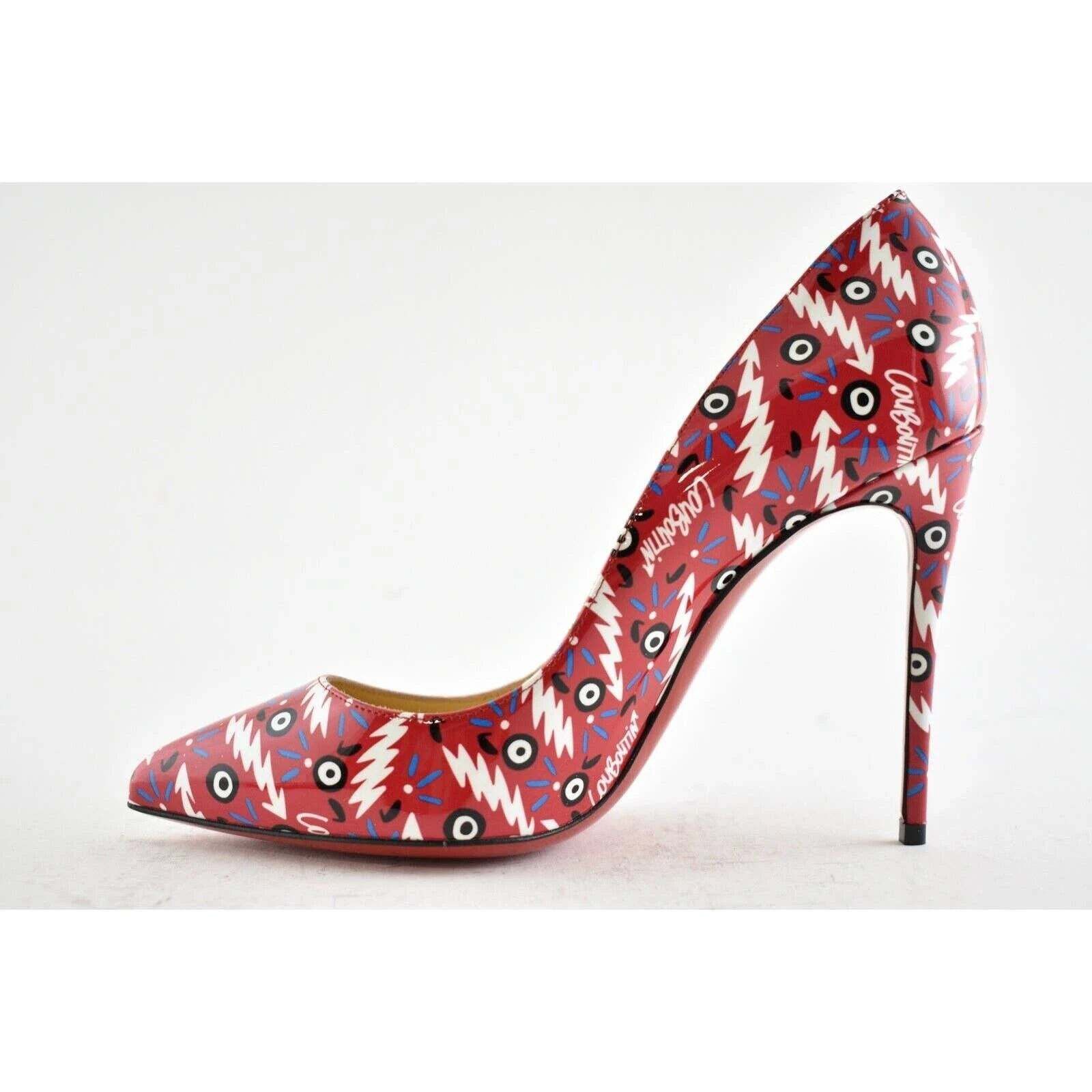 Christian Louboutin Christian Louboutin Pigalle Follies 100 Patent Ginzana Size US 6 / IT 36 - 9 Thumbnail