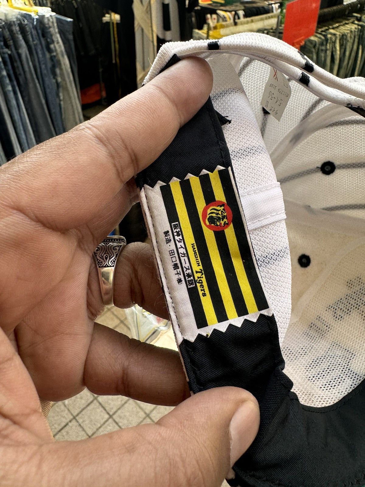 Japanese Brand × Vintage Hanshin Tigers Vintage 1985 NOS Cap Baseball Japan Size ONE SIZE - 9 Thumbnail