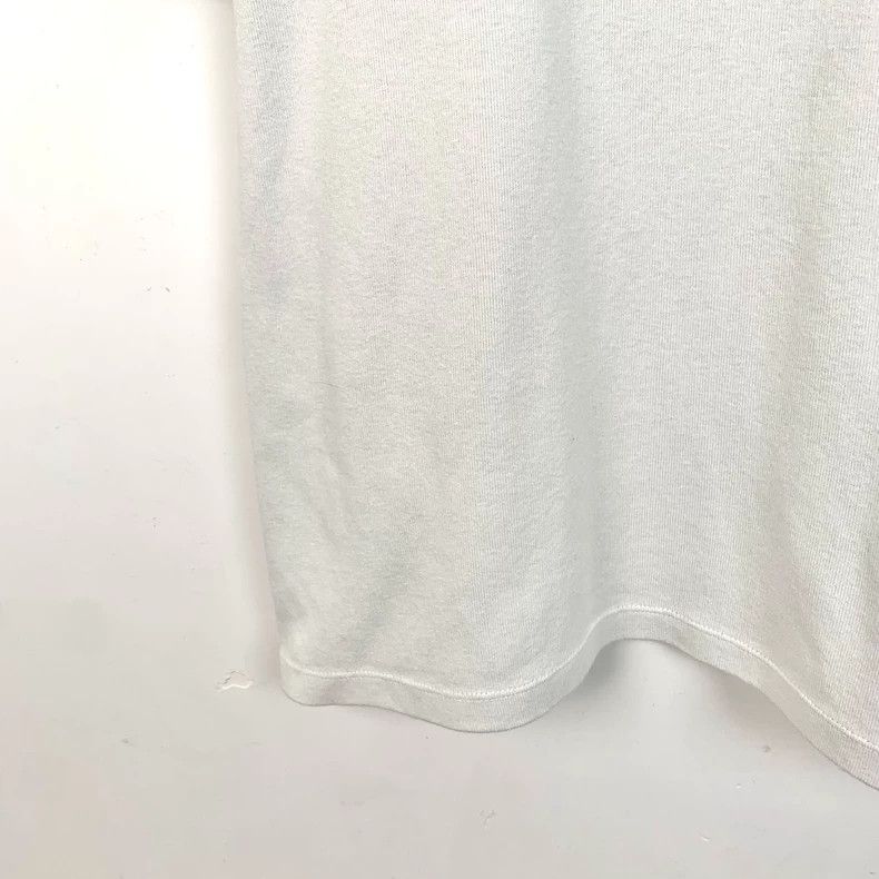 Saint Laurent Paris Saint Laurent White monogrammed cotton crewneck short sleev Size US XS / EU 42 / 0 - 4 Thumbnail