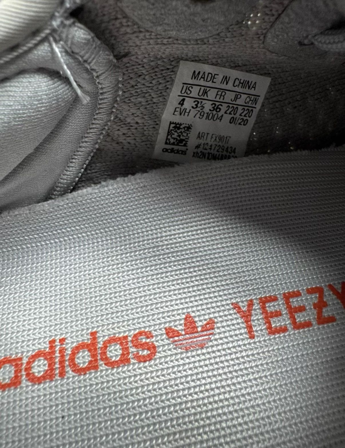 Adidas Adidas Yeezy 350 Tail Light, EU Exclusive K37 Size US 6 / IT 36 - 4 Thumbnail