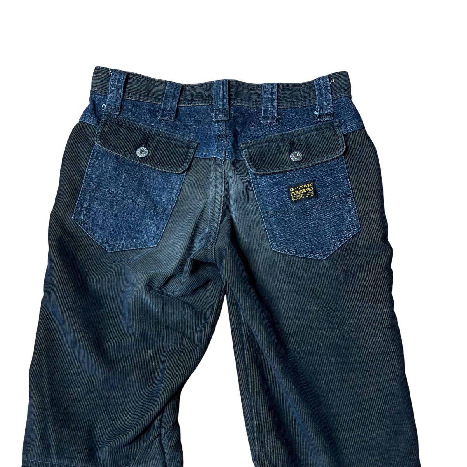 G-Star Rare Y2K G Star Raw Flared Women’s Corduroy Denim Pants 28 Size 28" / US 6 / IT 42 - 5 Thumbnail