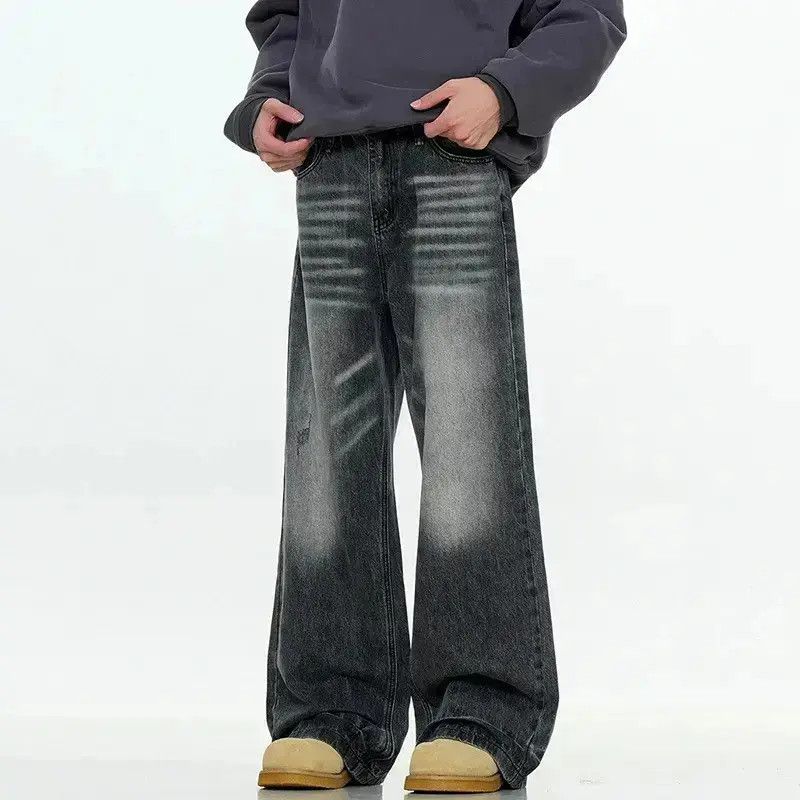Japanese Brand Wide Leg American Style Jeans Size US 32 / EU 48 - 6 Thumbnail