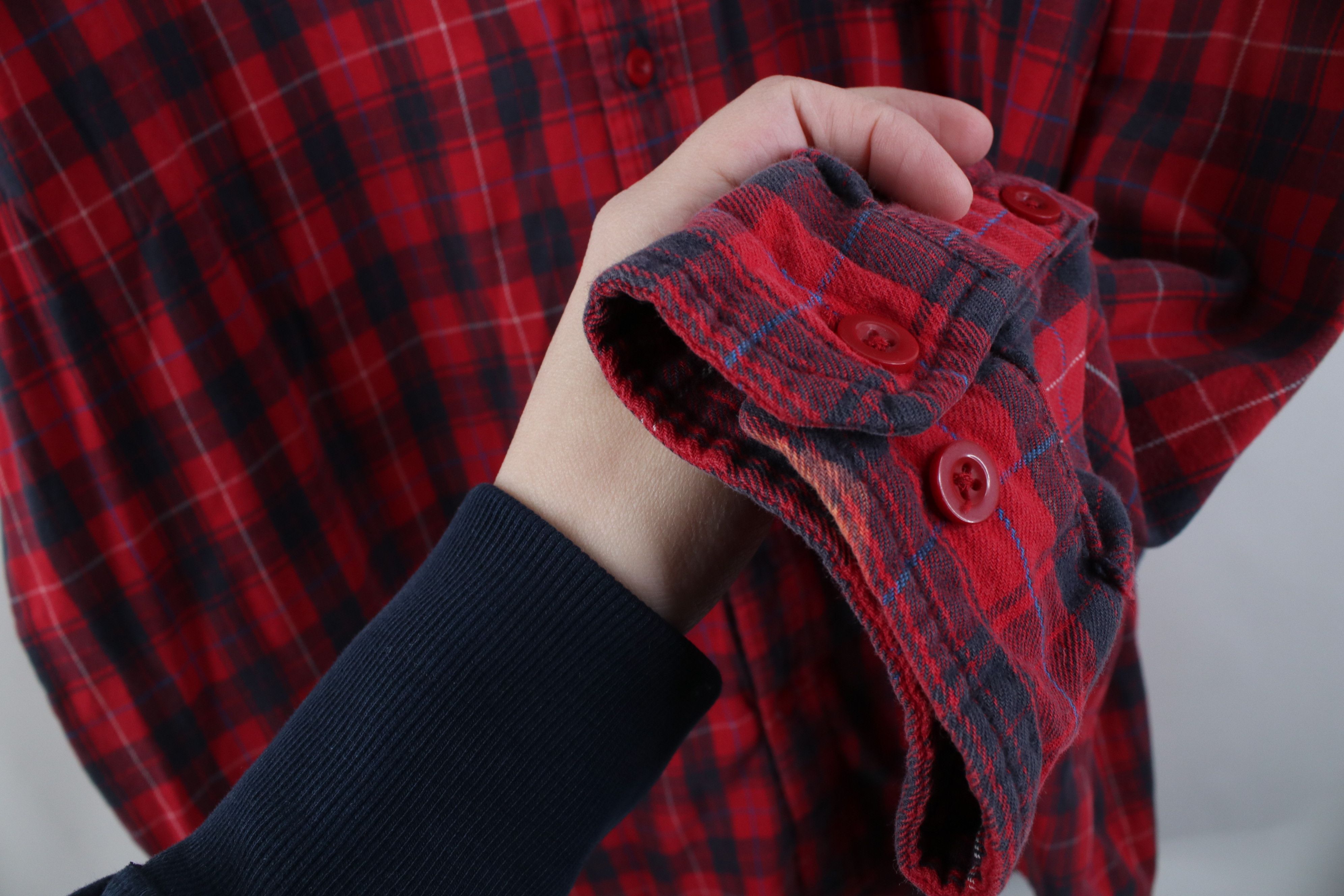Carhartt Vintage 90s Y2K Carhartt Flannel Collared Button Shirt Plaid Size US XXL / EU 58 / 5 - 6 Thumbnail
