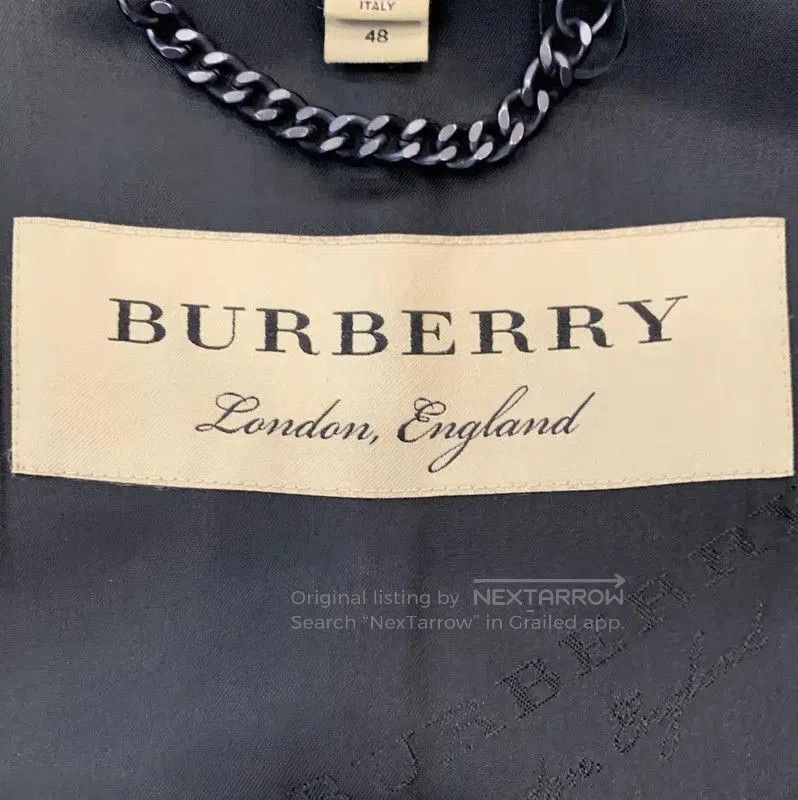 Burberry Burberry Black Lambskin Men's Coat. Size US M / EU 48-50 / 2 - 5 Thumbnail