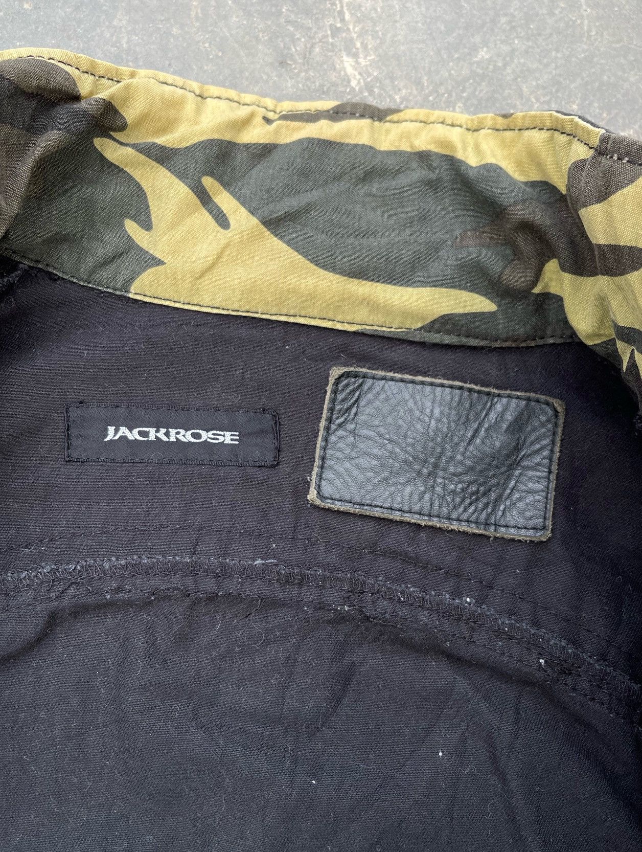 If Six Was Nine 🔥Vintage Jack Rose Punk Embroidered Logo M65 Field Jacket Size US M / EU 48-50 / 2 - 13 Thumbnail