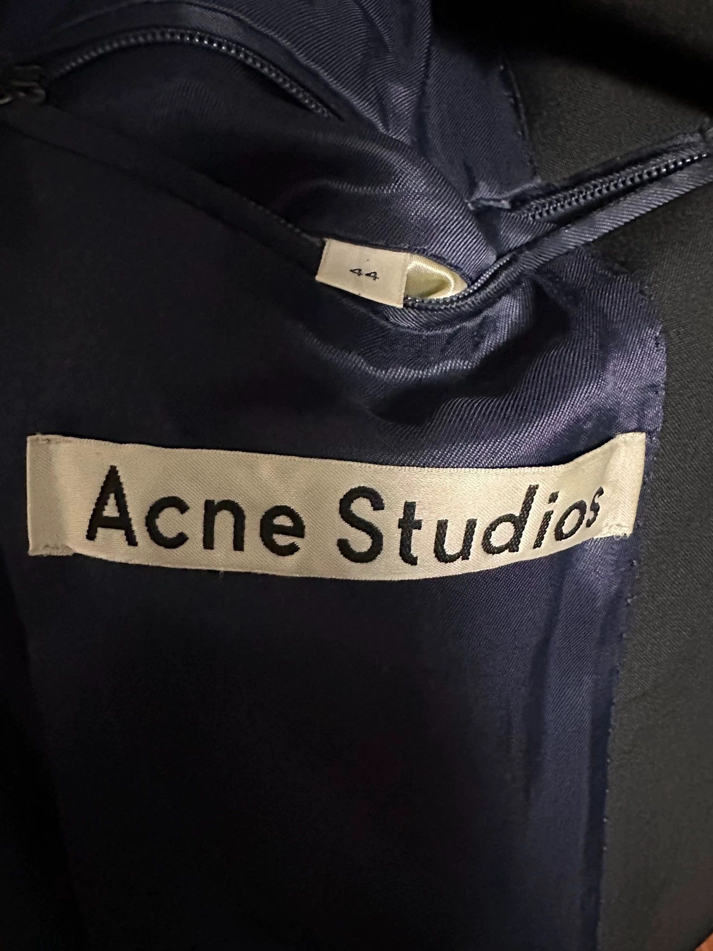 Acne Studios Acne Studios Navy Wool Blazer 50 (Near New) Size 50R - 6 Thumbnail