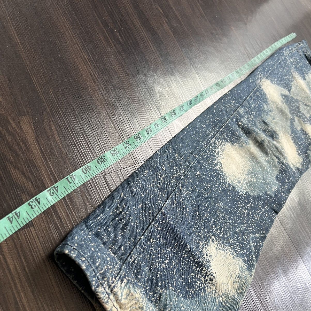 Issey Miyake × Lee 🔥Runway🔥 Issey miyake X Lee Splatter Paint denim - 33 Size US 34 / EU 50 - 19 Thumbnail
