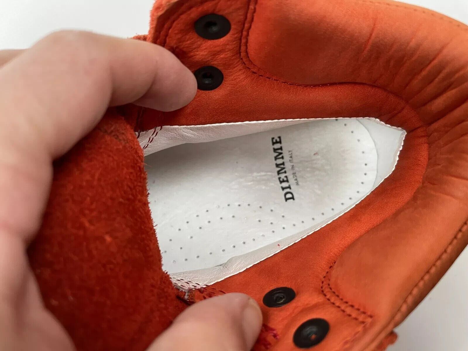 Diemme Diemme Roccia Vet Suede Hiker Boot Womens Orange Made Italy Size US 6 / IT 36 - 9 Thumbnail