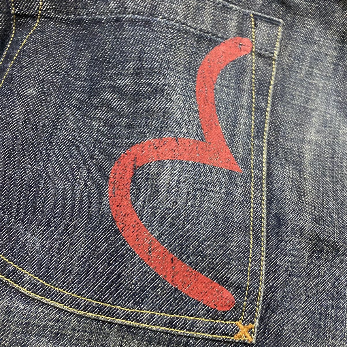 Evisu Evisu Osaka Japan Lot 2007 denim Size US 33 - 20 Thumbnail