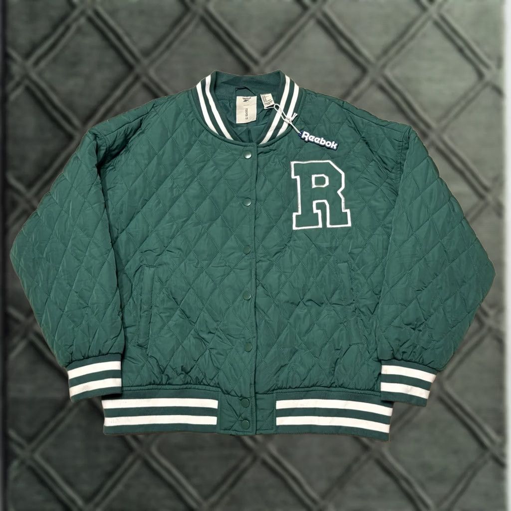 Forever 21 Forever 21 Jacket Vintage? No. NWT Deadstock Women’s Reebok x Forever 21 Retrofit Quilted Varsity Jacket Medium Size M / US 6-8 / IT 42-44 - 1 Thumbnail