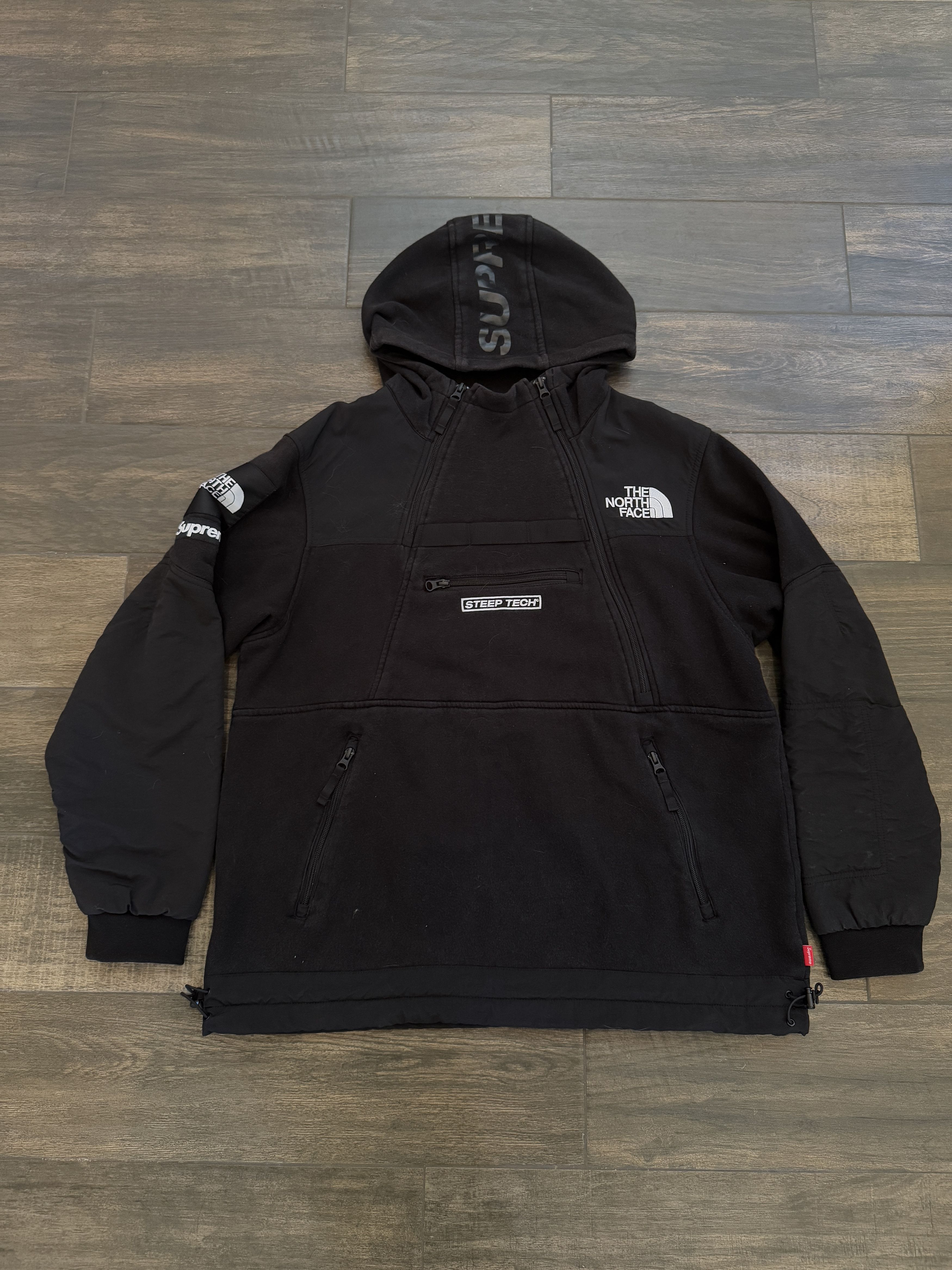 Supreme × The North Face Supreme TNF Steep Tech Hooded Fleece 