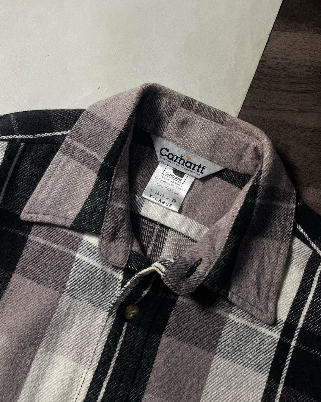 Carhartt Heavy Flannel Shirt CARHARTT Size XL fit XXL Size US XL / EU 56 / 4 - 5 Thumbnail