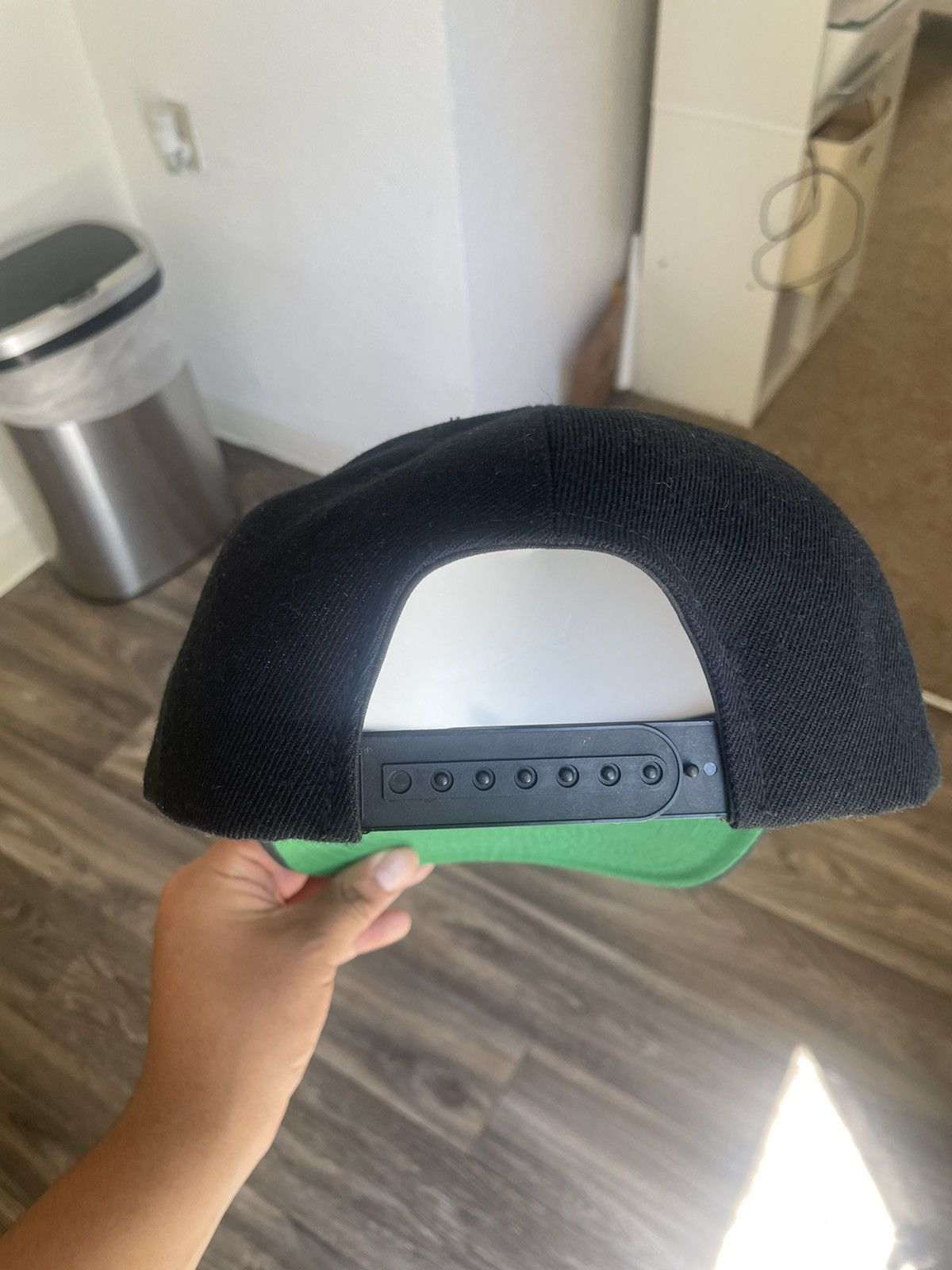 Vintage 90s vintage black snapback Size ONE SIZE - 2 Thumbnail
