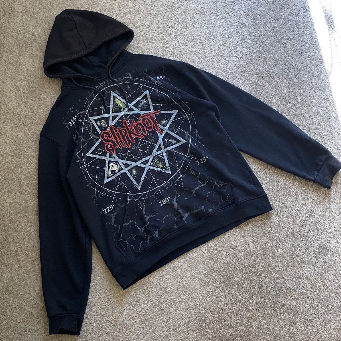 Band Tees Vintage Slipknot All Hope Is Gone AOP Hoodie Size US L / EU 52-54 / 3 - 1 Thumbnail