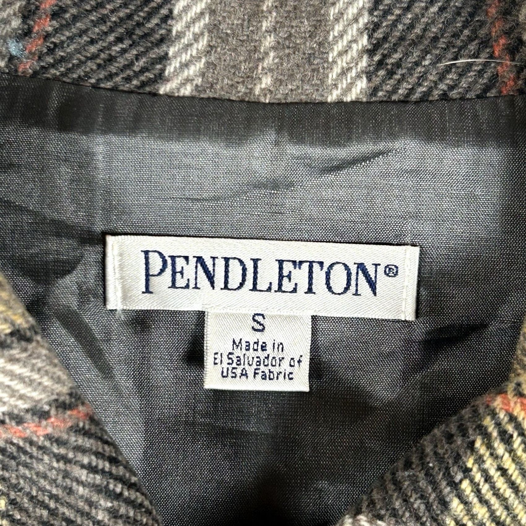 Pendleton Pendleton Button Up Jacket Blazer Women's Small Wool Plaid Tweed Lined Button Size S / US 4 / IT 40 - 4 Thumbnail