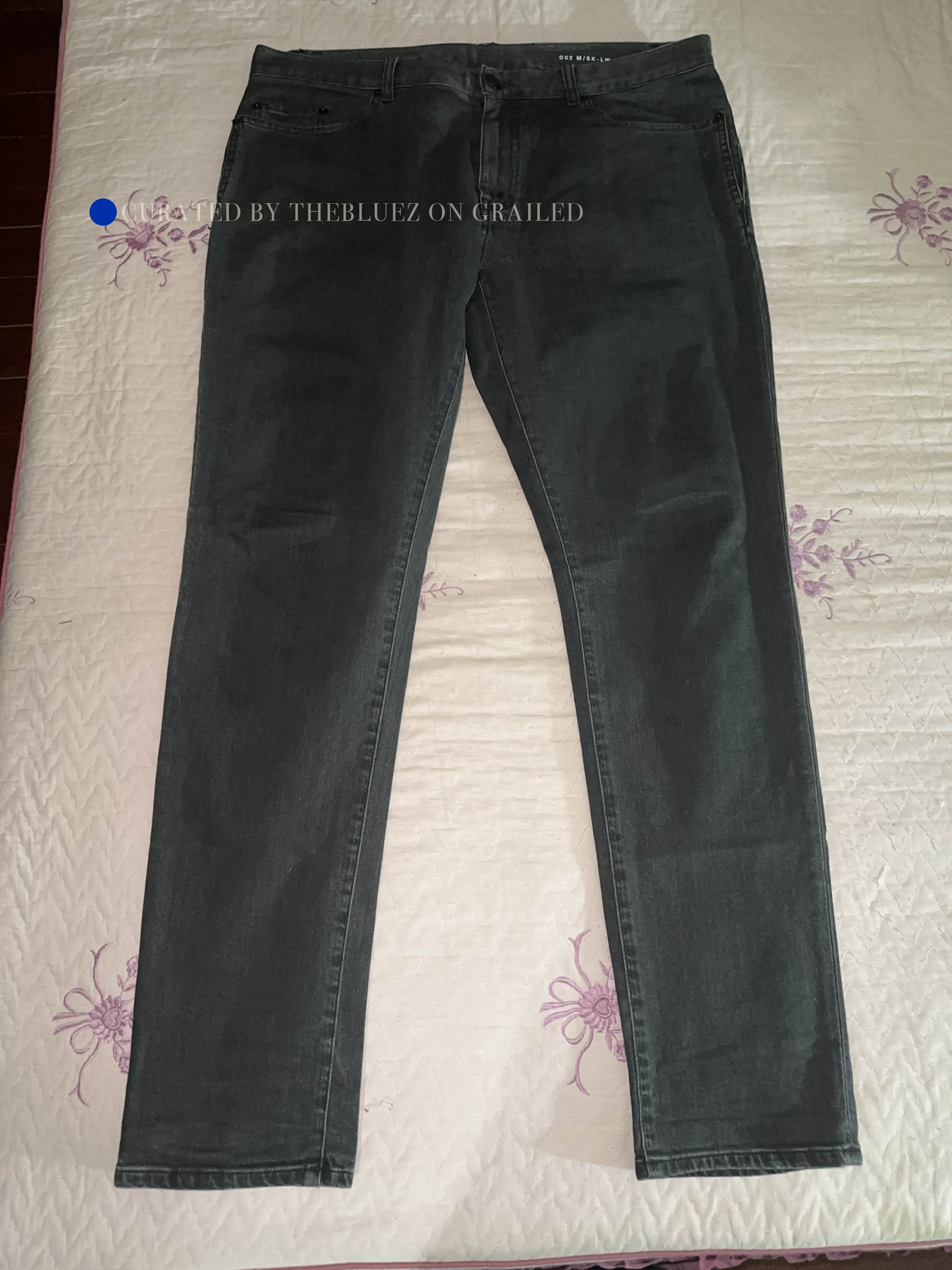 Saint Laurent Paris Black Denim Pants Size 36 Size US 36 / EU 52 - 1 Thumbnail