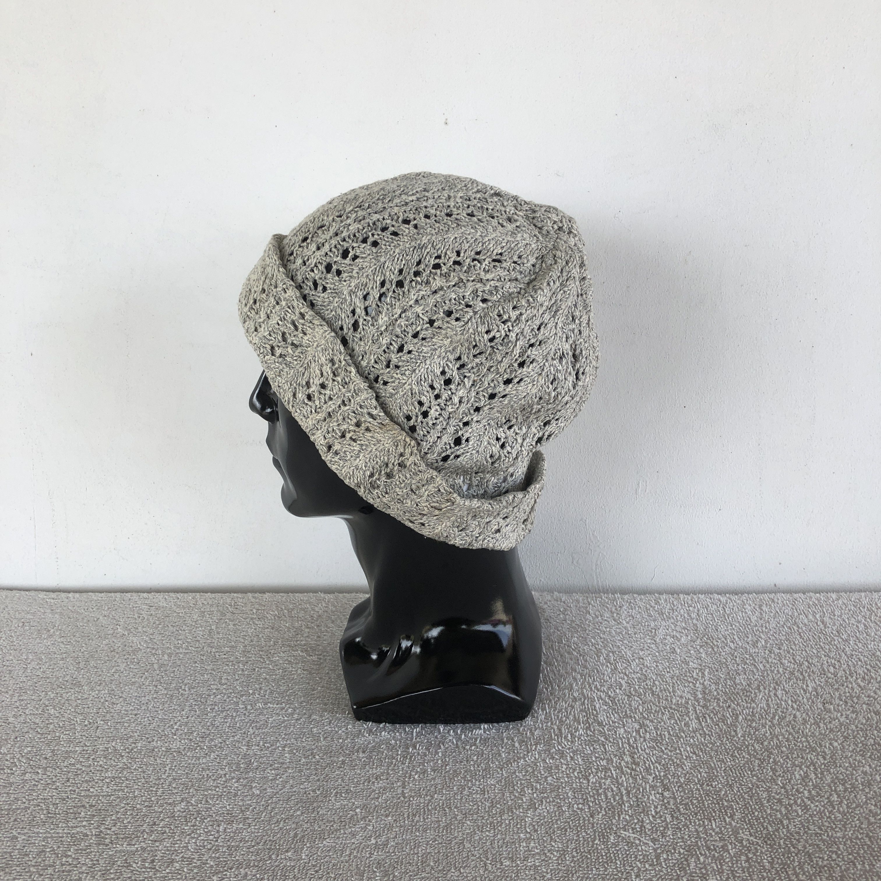 CA4LA Vintage 90s CA4LA Cable Knit Beanie Snow Caps Hats Size ONE SIZE - 4 Thumbnail