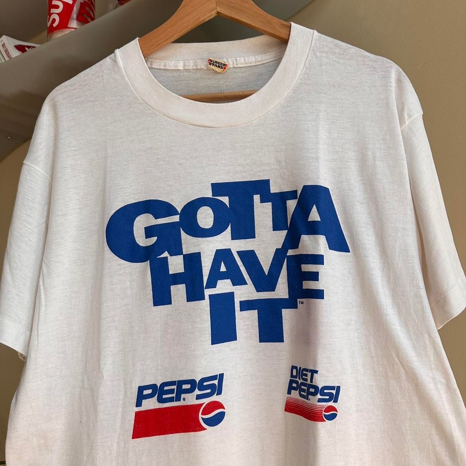 Pepsi × Vintage Vintage Pepsi Promo Shirt Size US XL / EU 56 / 4 - 3 Thumbnail