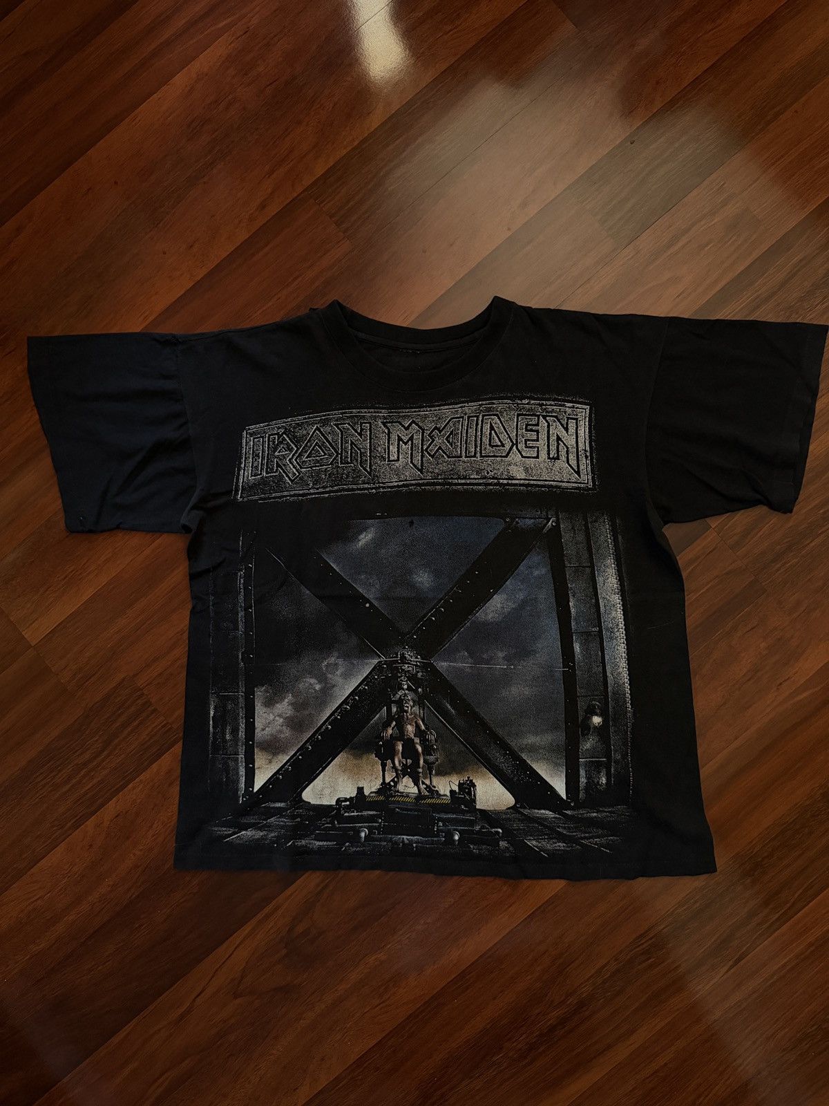 Iron Maiden Vintage 1995 Iron Maiden Double Sided Tee Shirt L Band Tees Size US L / EU 52-54 / 3 - 1 Thumbnail