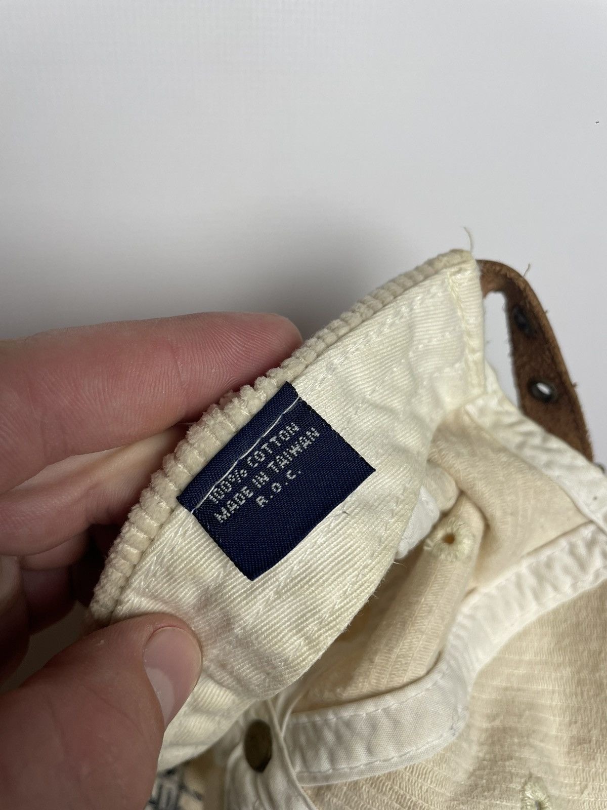 Stussy × Vintage RARE STUSSY Corduroy vintage cap Size ONE SIZE - 6 Thumbnail