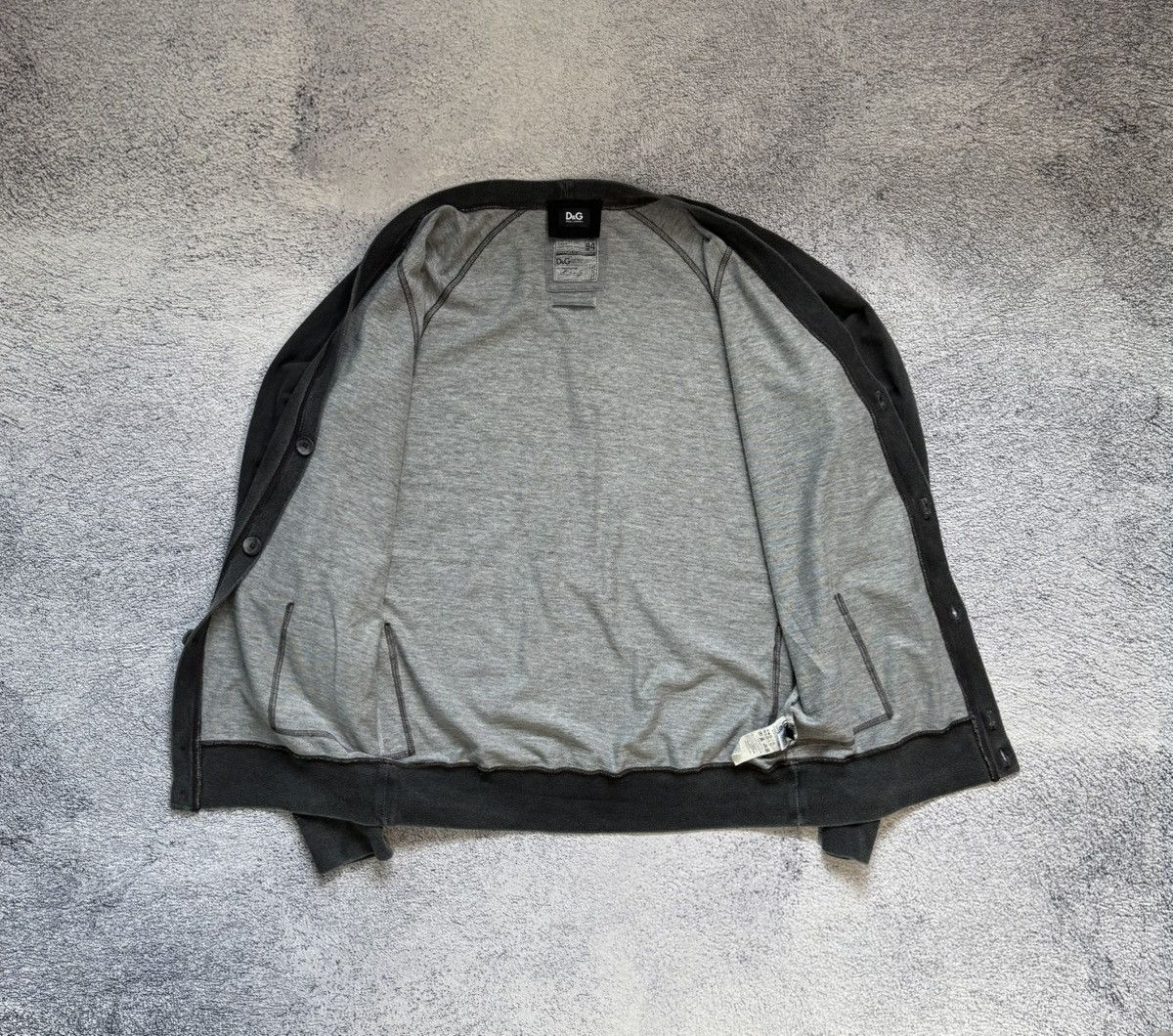 Dolce & Gabbana Dolce & Gabbana D&G Cotton Cardigan Men 50 Logo Pocket Italy Size US M / EU 48-50 / 2 - 13 Thumbnail