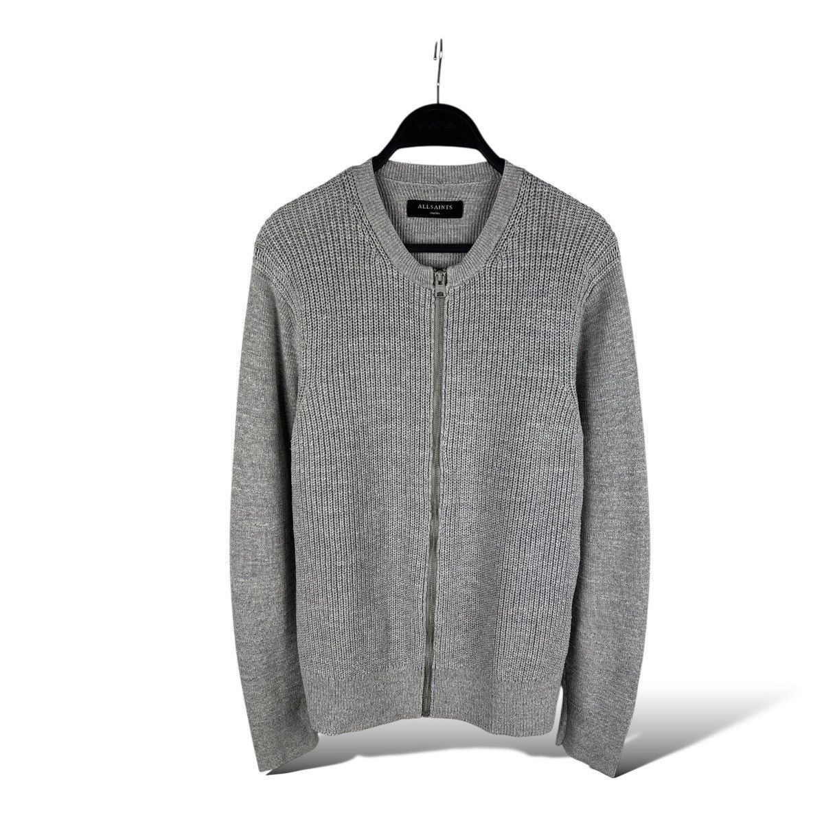 Allsaints Allsaints Rothay Zip Through Knit Sweater Size US S / EU 44-46 / 1 - 1 Thumbnail