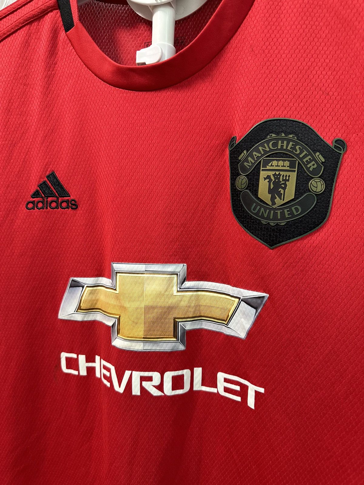 Adidas 2019 Manchester United MU Adidas Home jersey football shirt Size US XL / EU 56 / 4 - 2 Thumbnail