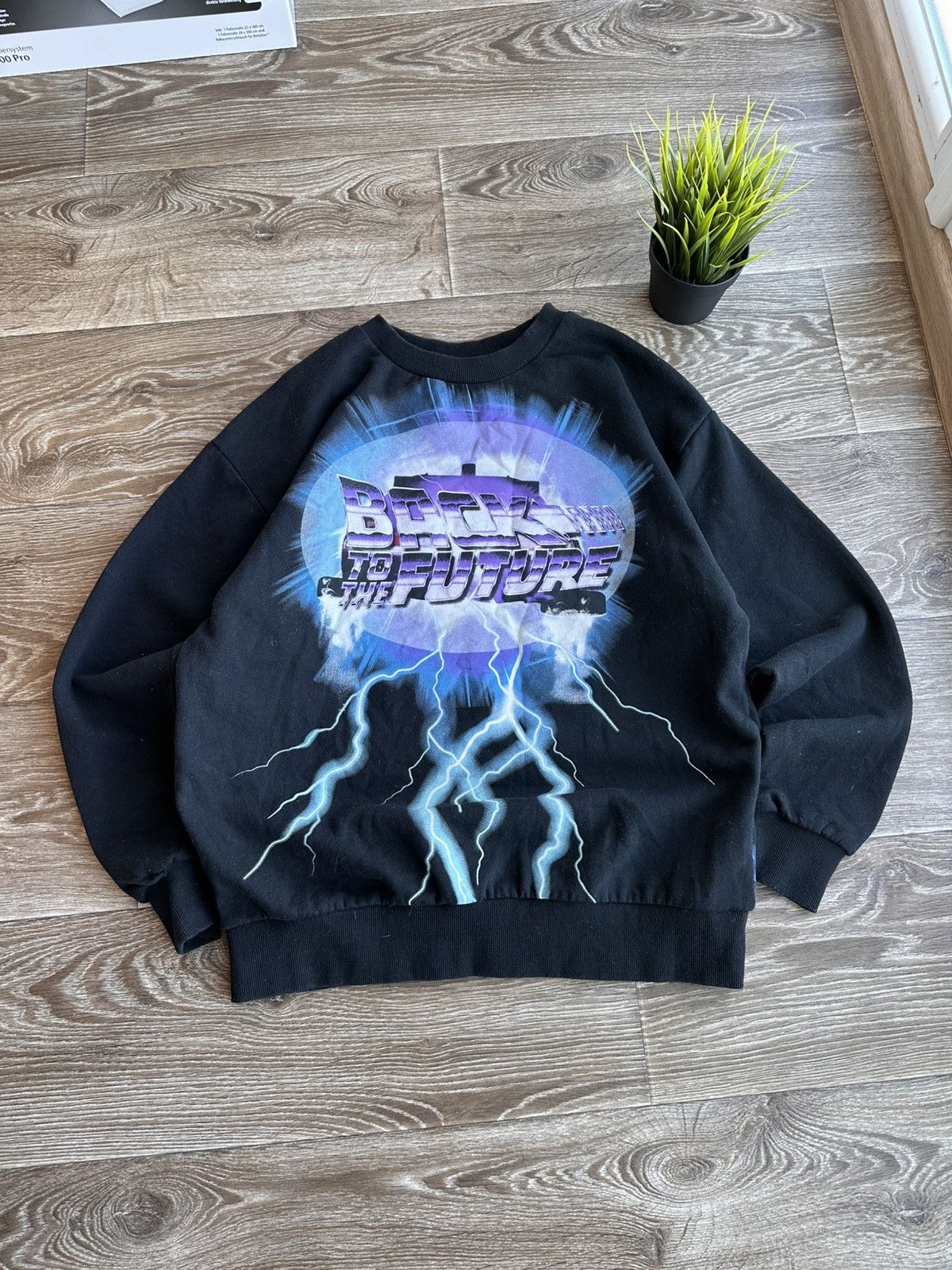 Vintage 🔥 Back To The Future Rare Sweatshirt Pullover Shirt Movie Size US M / EU 48-50 / 2 - 2 Thumbnail