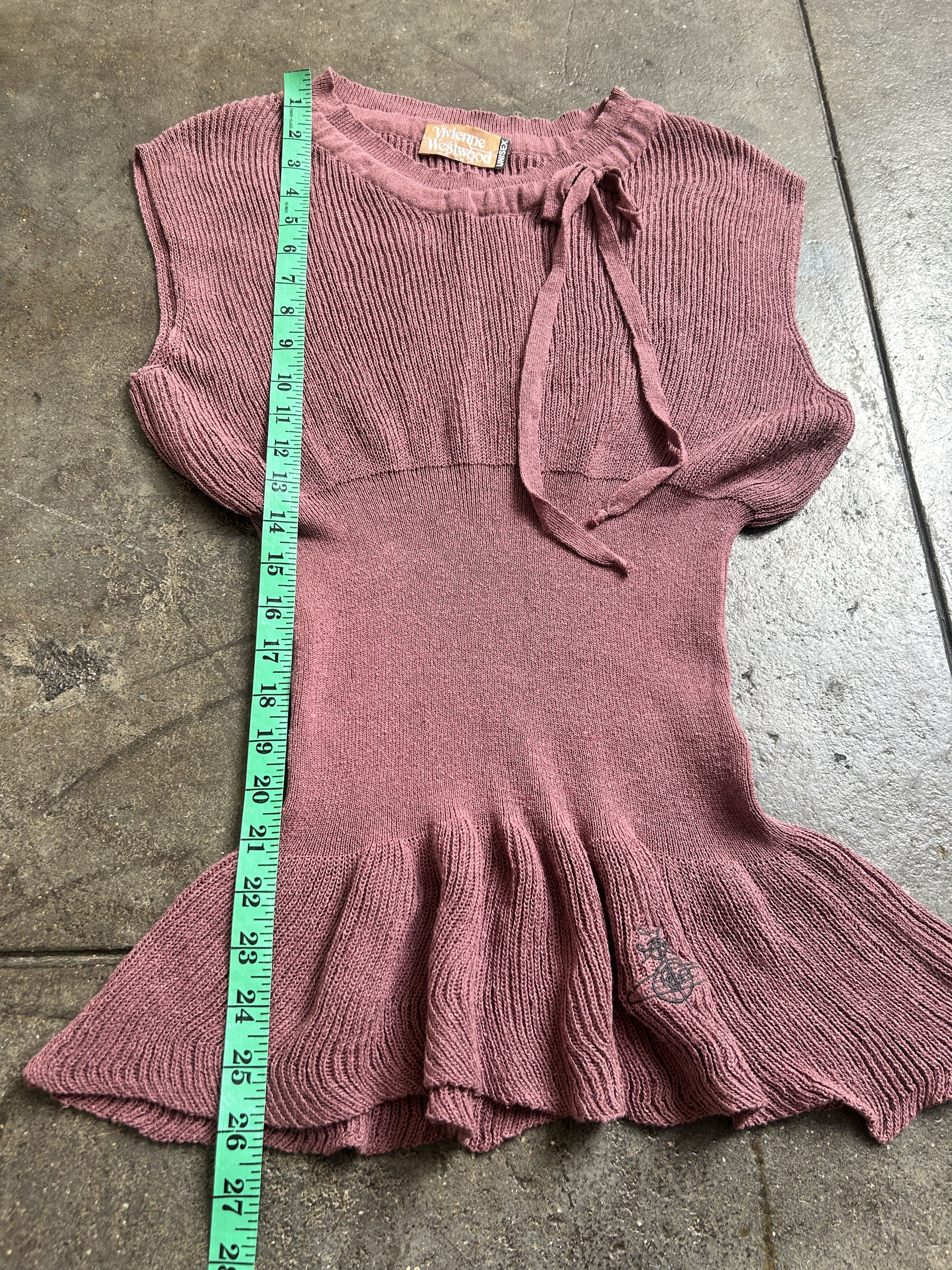 Vivienne Westwood F/W 2015 Gold Label 100% Silk Unisex Adjustable Sweater Size L / US 10 / IT 46 - 11 Thumbnail