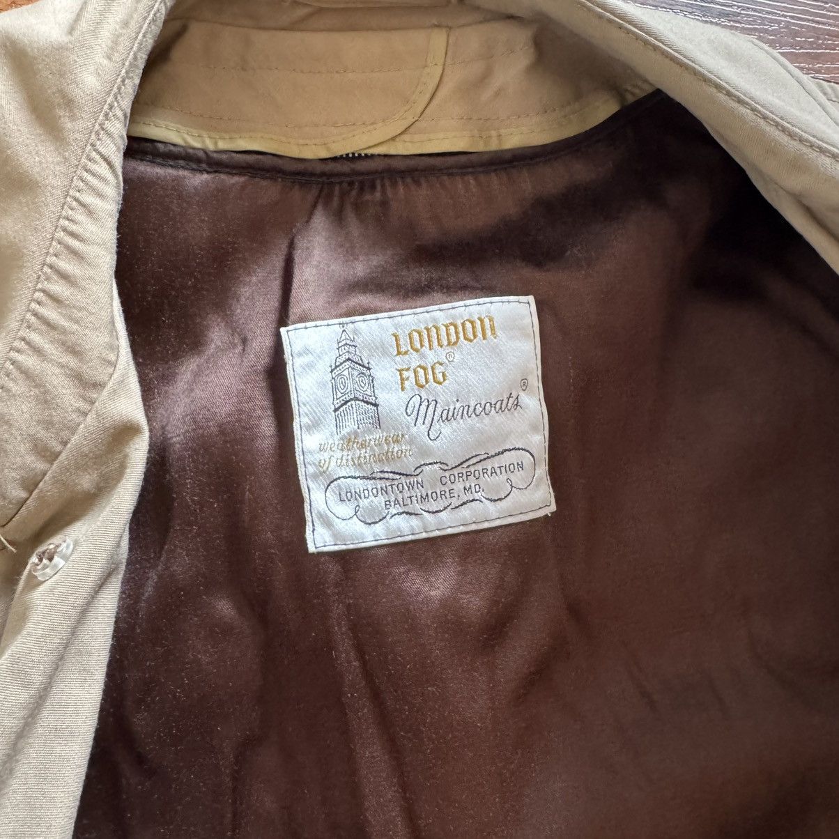 London Fog London Fog Trench Coat Lined Belted Beige 42 X-Long Tall Size US XS / EU 42 / 0 - 6 Thumbnail