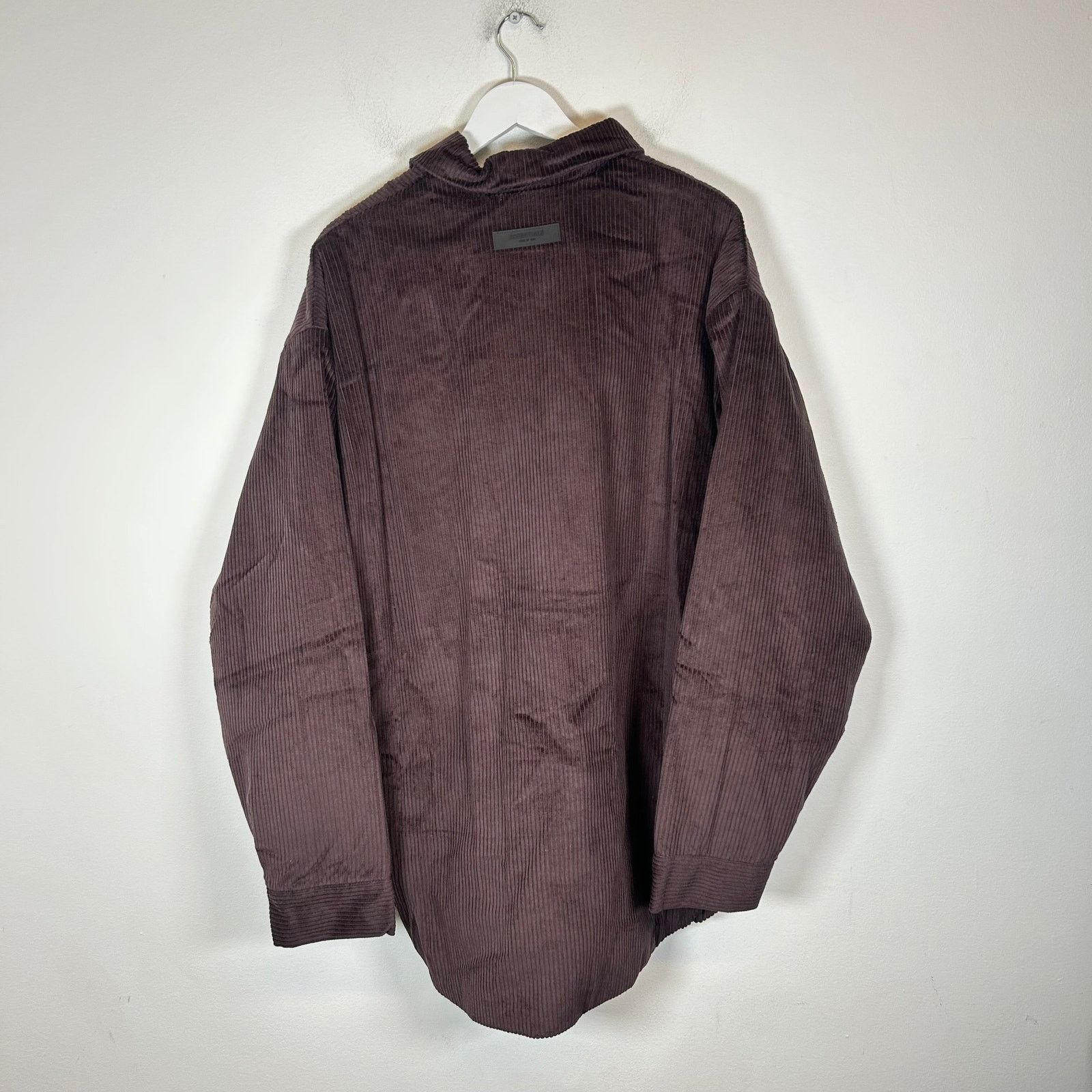 Fear of God Fear of God Essentials Plum Corduroy Jacket Size S Size US S / EU 44-46 / 1 - 2 Thumbnail