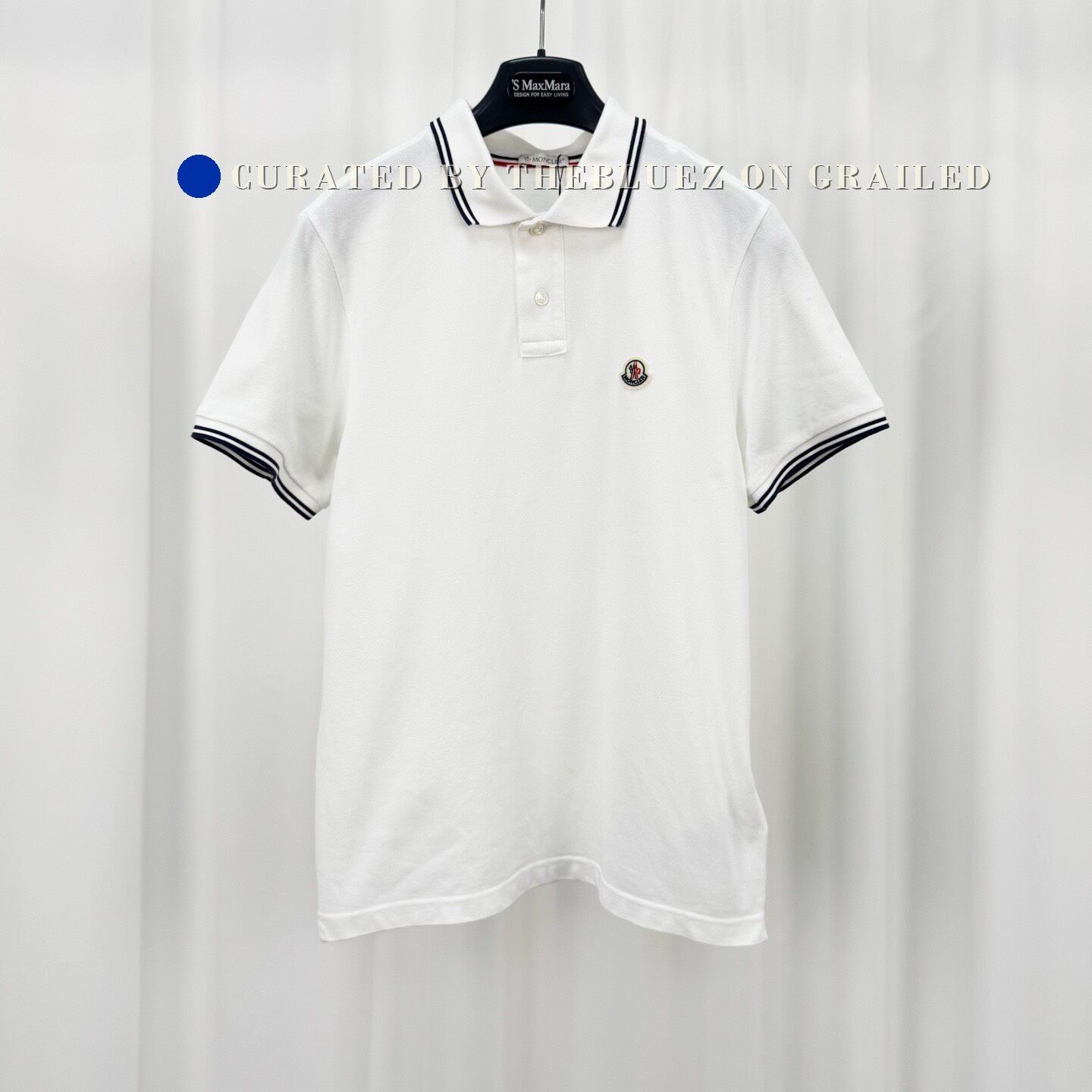 Moncler Moncler Embroidered Logo Polo Shirt Size US S / EU 44-46 / 1 - 1 Thumbnail