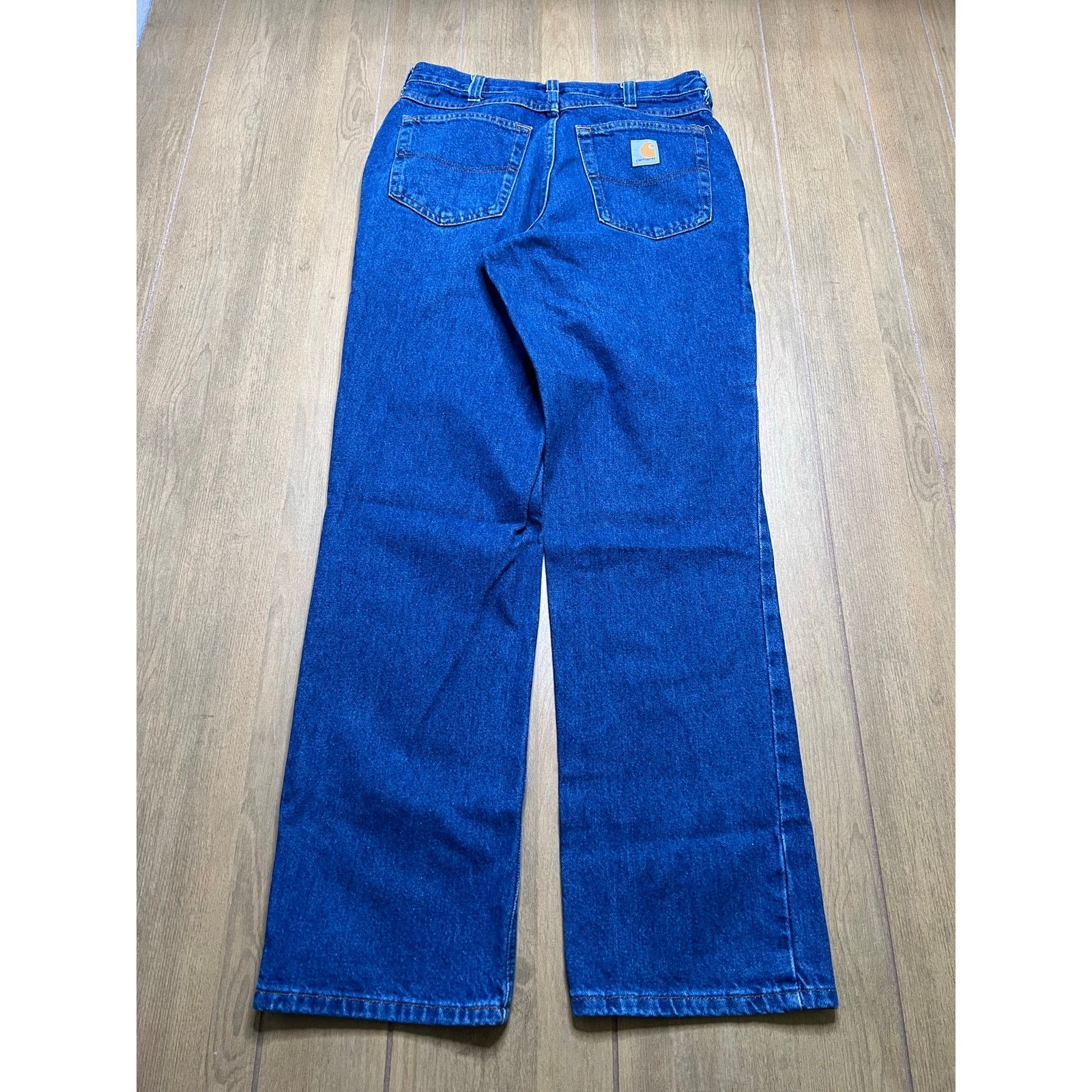 Carhartt Vintage Carhartt Jeans Mens 30x32 Blue Denim Utility Work Size US 30 / EU 46 - 2 Thumbnail
