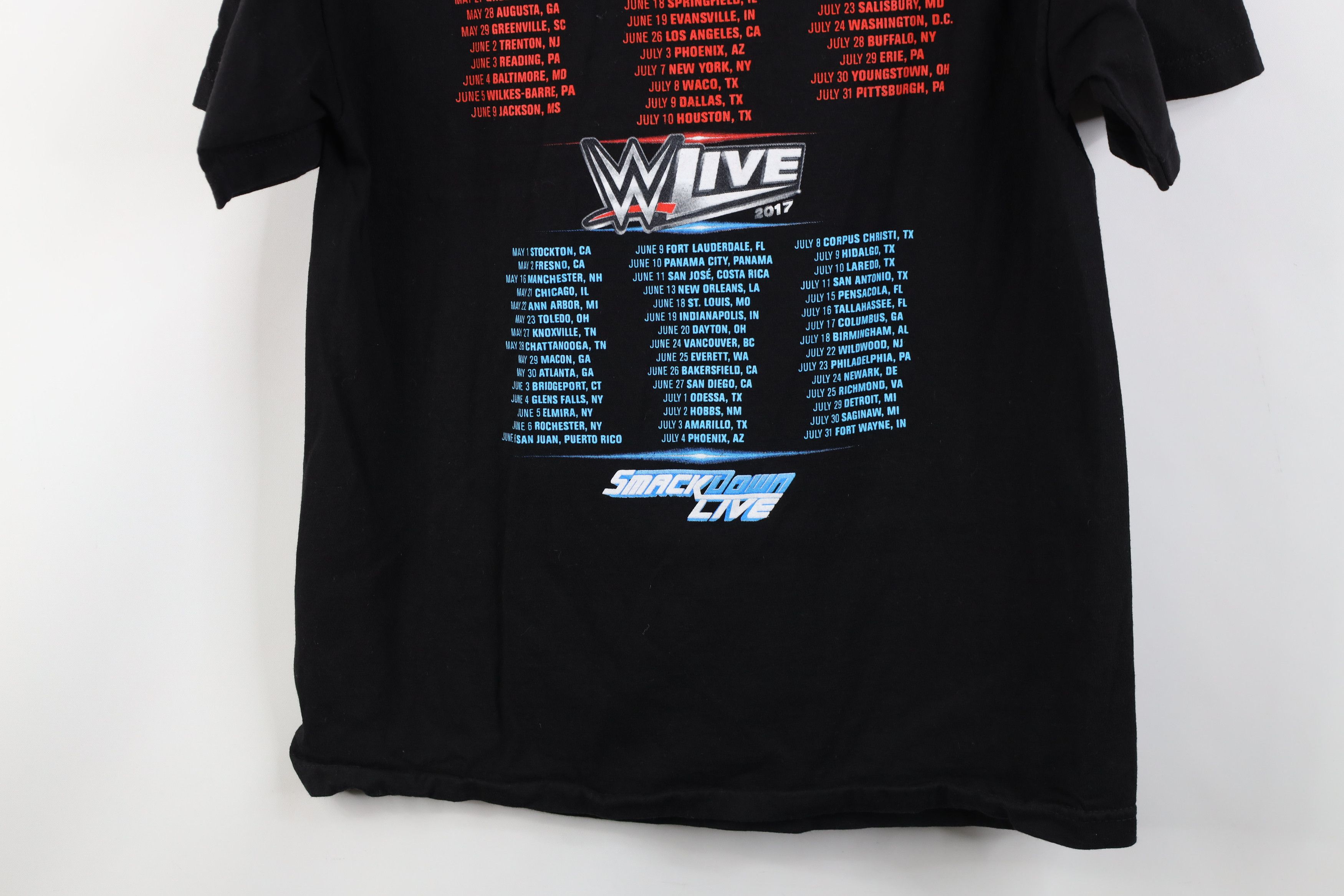 Vintage Y2K WWE WWF Live Wrestling 2017 Raw Wrestler T-Shirt Black Size US M / EU 48-50 / 2 - 15 Thumbnail