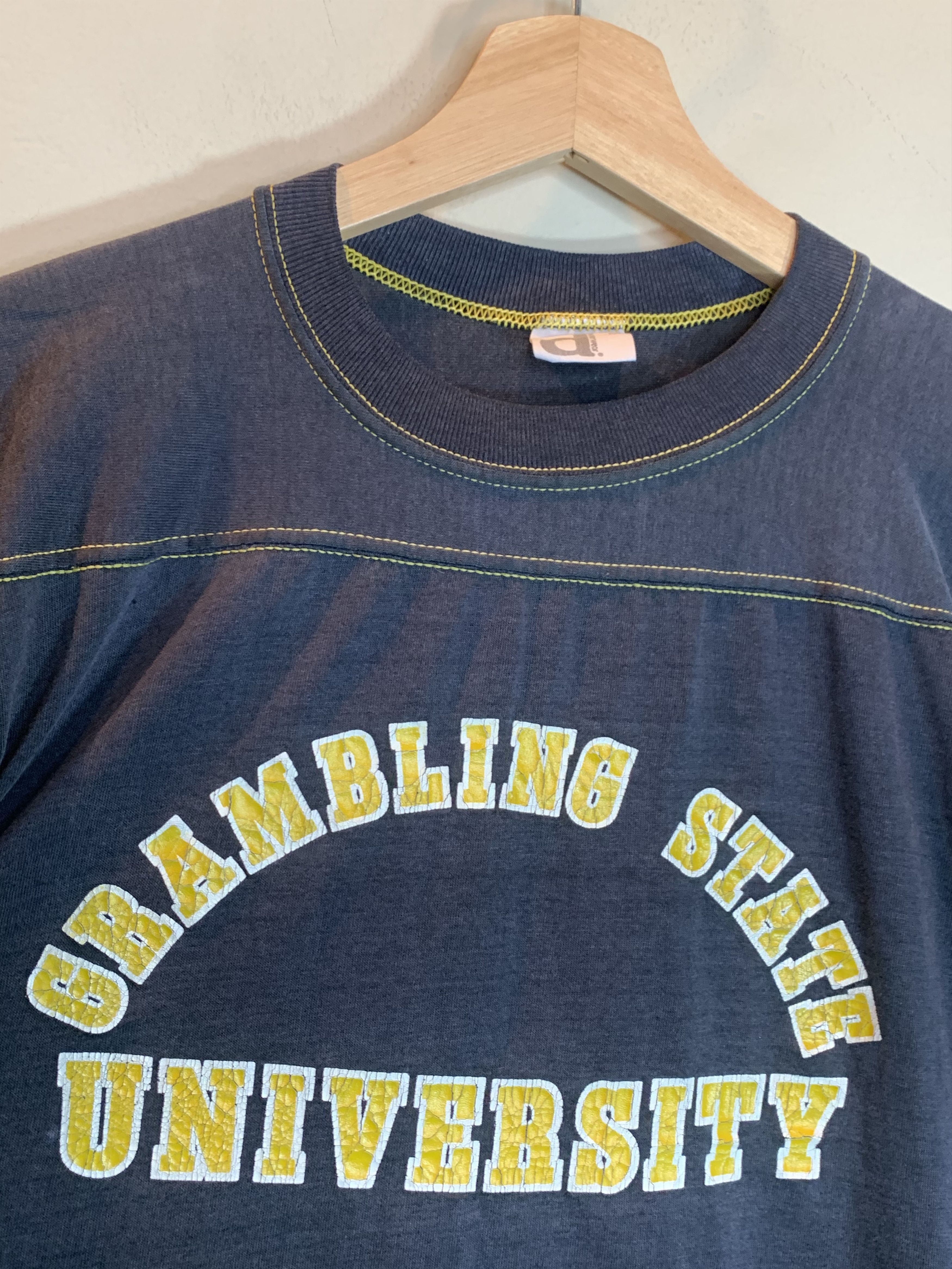 Vintage *RARE* Vintage 60’s Grambling State University USA T-Shirt Size US M / EU 48-50 / 2 - 2 Thumbnail