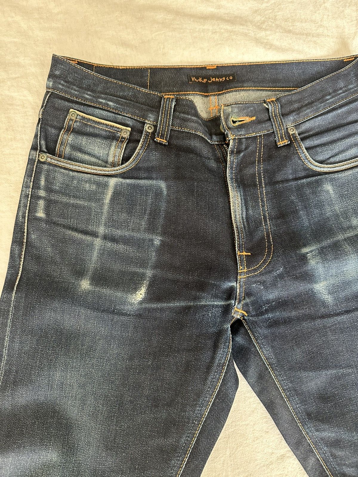 Nudie Jeans Nudie Jeans Lean Dean Selvage 31 x 30 Size US 31 - 3 Thumbnail