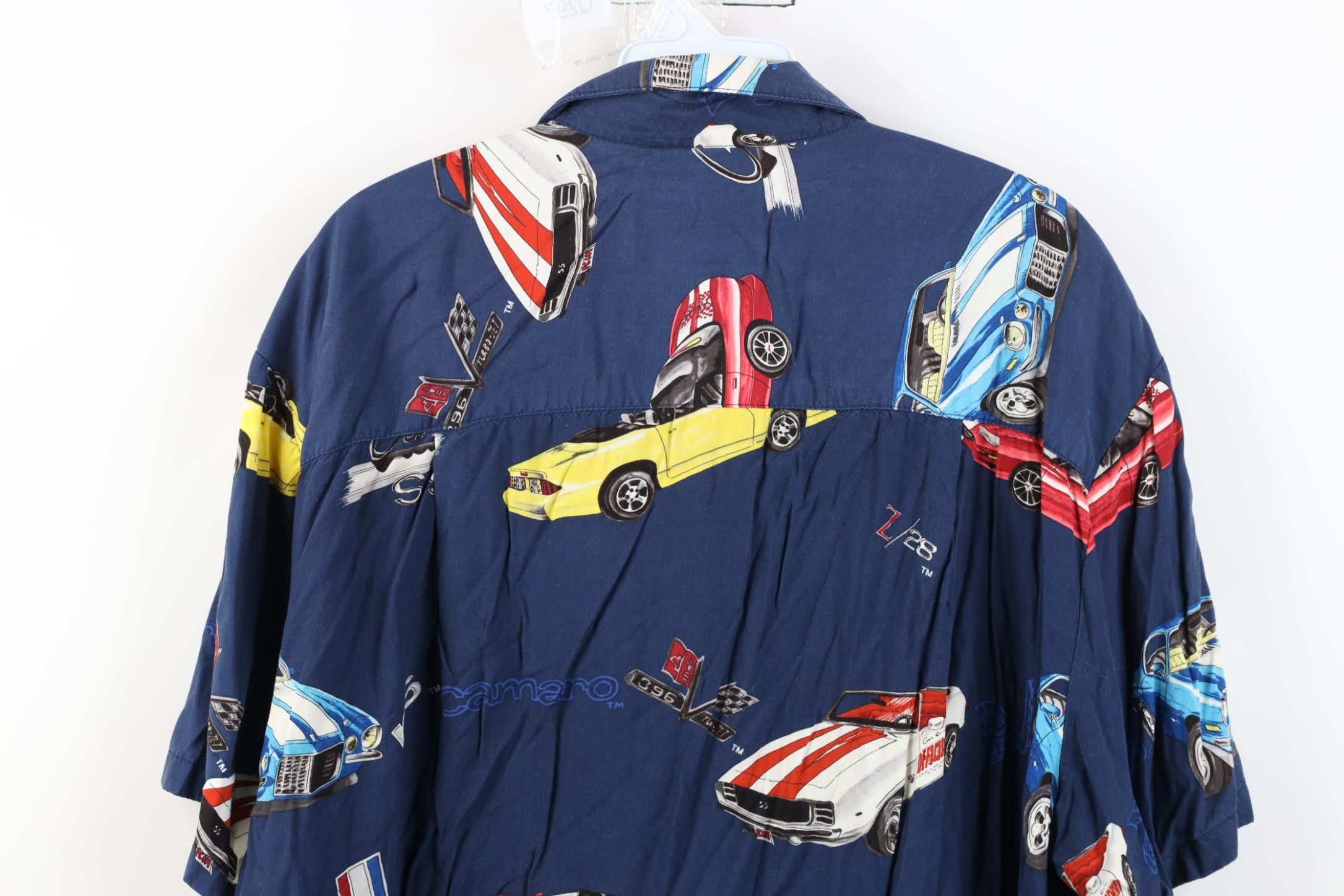 Vintage Vintage 90s Camaro All Over Print Hawaiian Button Shirt USA Size US L / EU 52-54 / 3 - 11 Thumbnail